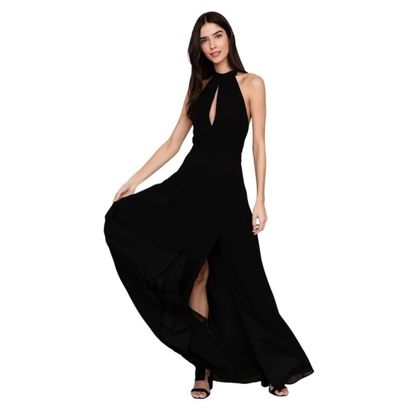 Yumi kim High Demand‎ Formal Keyhole Slit Maxi Dress - Picture 3 of 8
